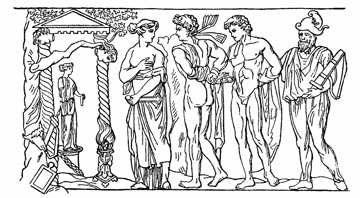 Иллюстрации связанные с древней Грецией